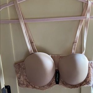 Nude Strapless/Strapped Bra (straps included)-NEW